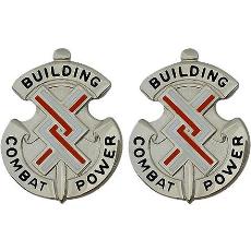 20th Engineer Brigade Unit Crest (Building Combat Power)